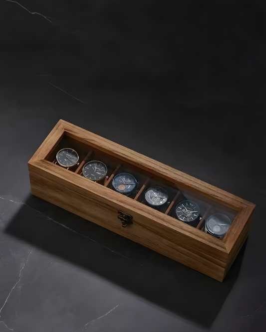 Wood Grain Display Case