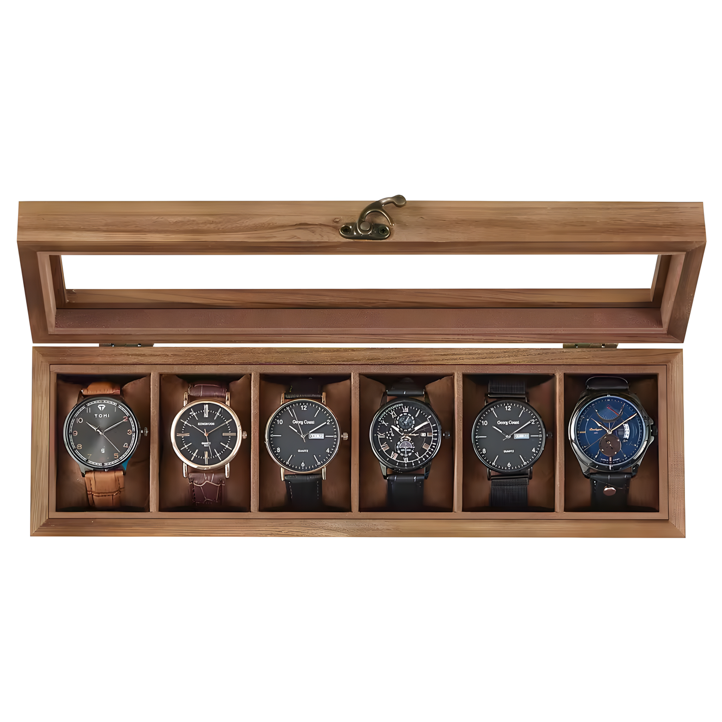 Wood Grain Display Case